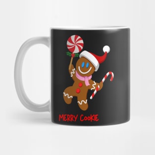 Merry Christmas Cookie Funny Cake Mug